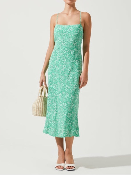 Astr Dresses & Skirts - ASTR the Label Gabrielle Floral Cutout Midi Dress